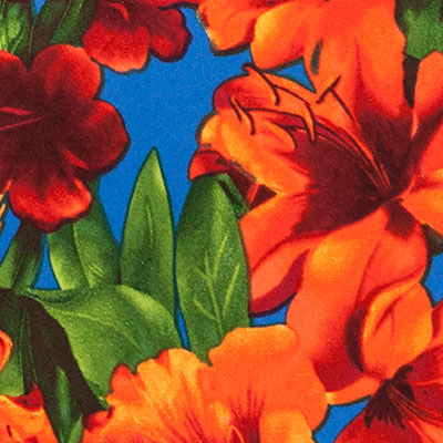 Red Orange Fiesta Designer Fabrics : : Apple Annie Fabrics
